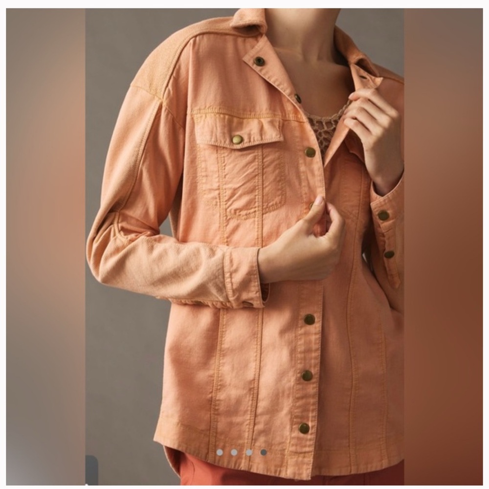 Anthropologie Pilcro Utility Jacket Relaxed Fit